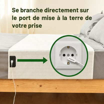 Drap de mise à la terre