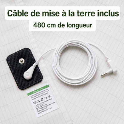 Drap de mise à la terre